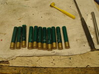 410 Bore Gauge Red Empty Used Shotgun Shells Hulls Fired Spent Cartrid –
