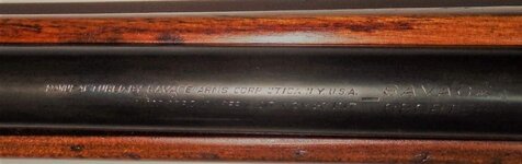 Savage Sporter barrel marking.JPG