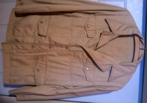 Vintage Canvas Safari Jacket , made by Anderson Little. Mens Size Med. Just $50.  .jpg