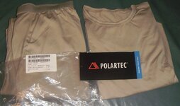 US Military Polartec Silk Weight long underwear, Size Med Regular.New, Never Used. Just $ 25. ...jpg