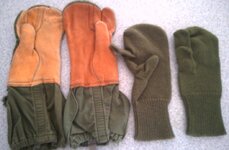 Military Leather Gauntlets & Liners Just $40..jpg