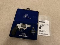 Smith & Wesson 342-1 AirLite PD Titanium Revolver .38 Special (PR66775) ATX