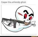 Casper the unfriendly ghost - iFunny :)