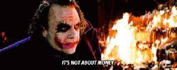 How Much Money did the joker burn in The Dark Knight | Movies, Films & Flix