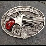 American Gun and Pawn | NORTH AMERICAN ARMS MINI-REVOLVER BELT BUCKLE ( no  gun )