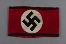 Nazi armband acquired by a US Army nurse - Collections Search - United  States Holocaust Memorial Museum