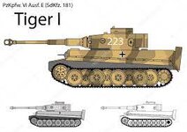 German WW2 Tiger I heavy tank Stock Vector Image by ©hunorolah #24720585
