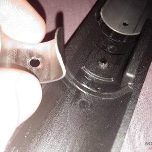 Faulty clip rivet in AAMINI handguard