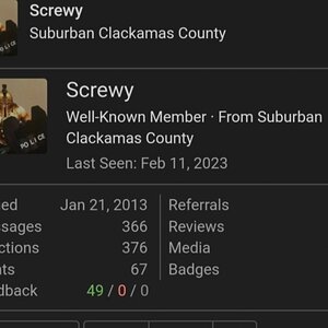 Old feedback
