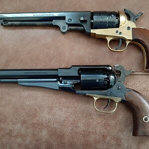 1851 Navy and 1858 Army Revolvers
