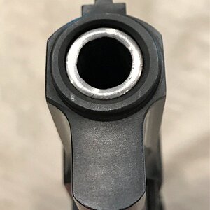 Front view slide, frame, muzzle.JPG